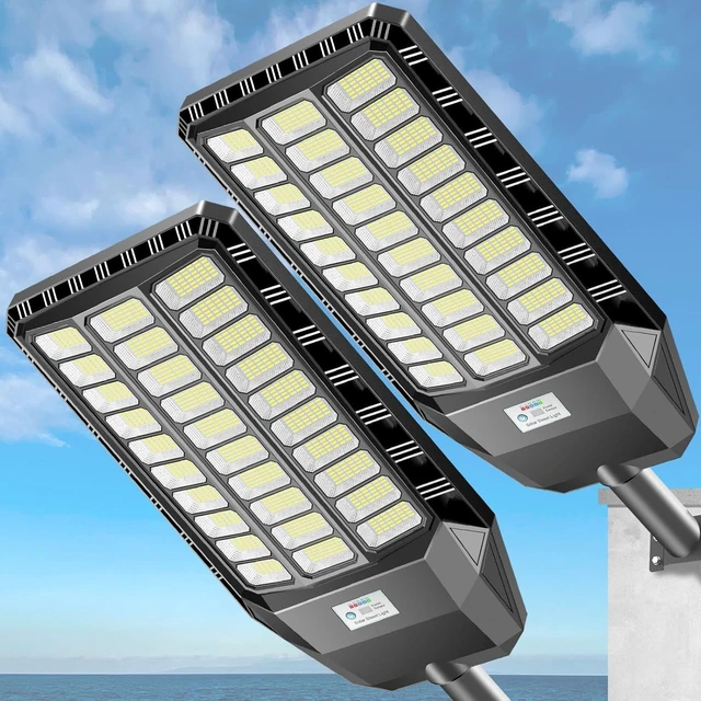 Main image of Deepn 9000W Solar Lights Outdoor with Motion Sensor & Dusk to Dawn,TW030C