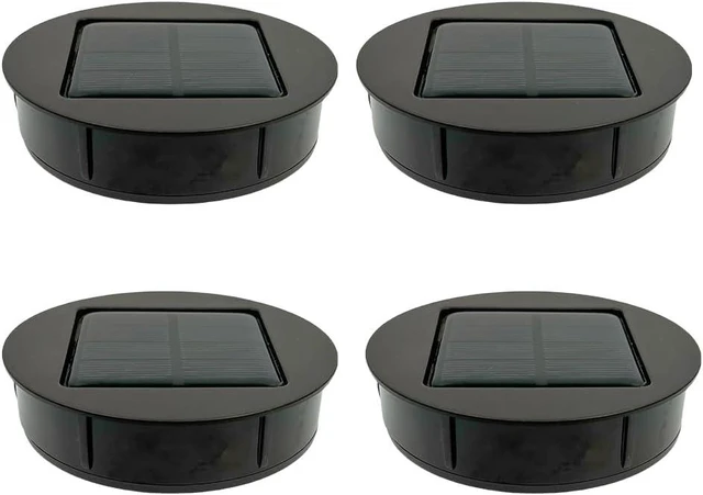 Main image of 4 Pack Replacement Top Housing for PUMPSUN Solar Landscape Lighting