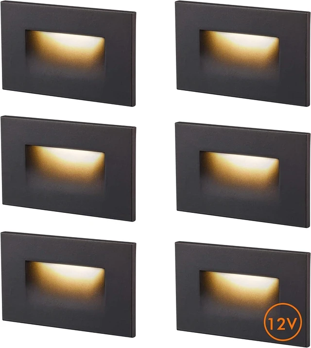 Main image of CLOUDY BAY 12V Low Voltage 3 Color Indoor and Outdoor LED Step Light,3000K/4000K/5000K Deck Lights,Stair Light,Oil Rubbed Bronze,Wet Location(Low Voltage Transformer is Required)