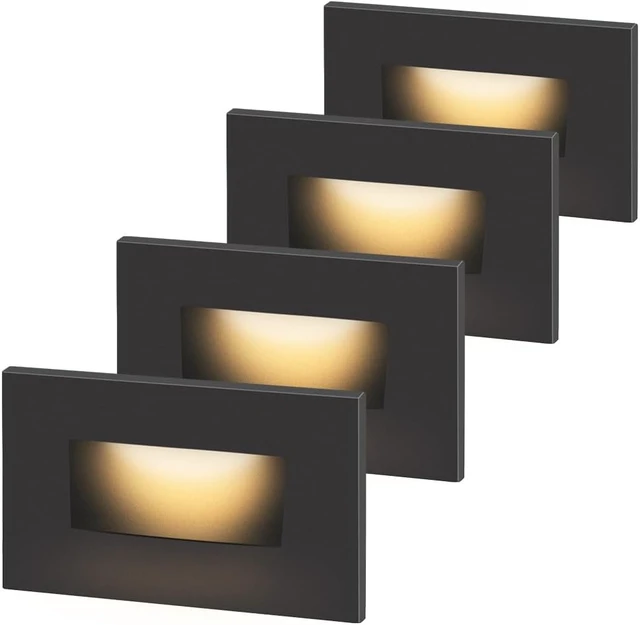 Main image of kadision 120V Dimmable LED Step Lights, 3000K/4000K/5000K, 4-Pack