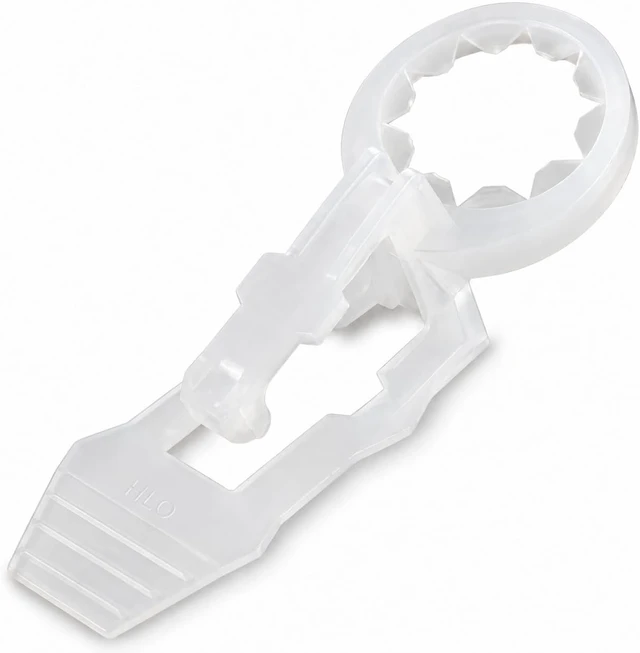 Main image of HLO Lighting V2 Christmas Light Clips - C9 & Shingle/Gutter Clips for E17 Sockets - Durable Pack of 100
