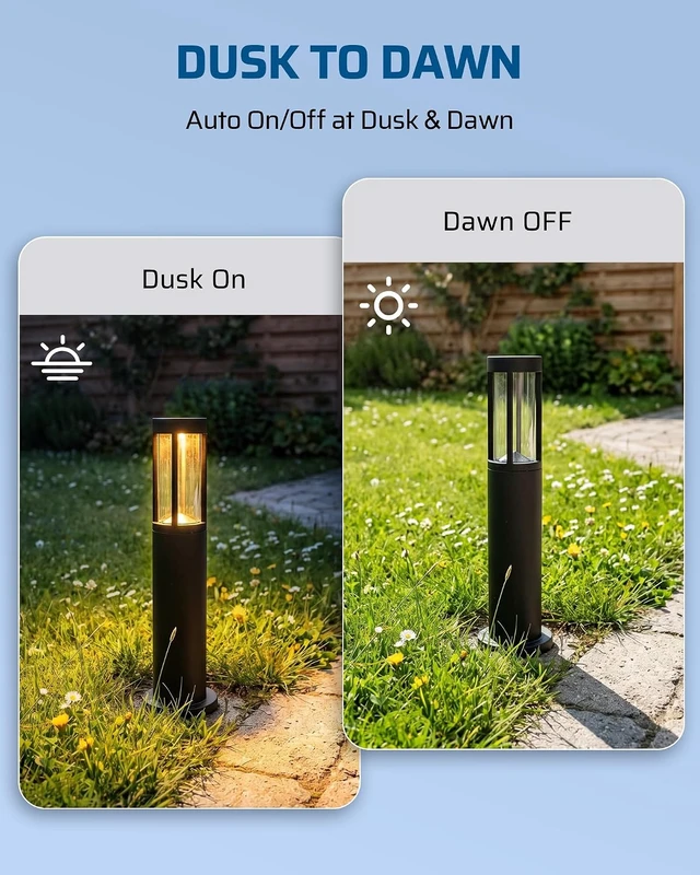 Alt view image 5 of 7 - DEWENWILS 300W Low Voltage Landscape Transformer with Photocell