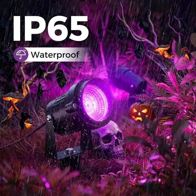 Alt view image 5 of 6 - nipify 5W Outdoor Spot Lights, Halloween Spotlights Landscape Spotlights