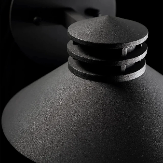 Alt view image 5 of 5 - WAC Lighting dweLED, Sodor 10in LED Indoor and Outdoor Wall Light 3000K in Black