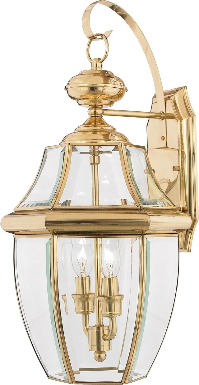 Main image of Quoizel Newbury 20" Outdoor Wall Lantern,Polished Brass
