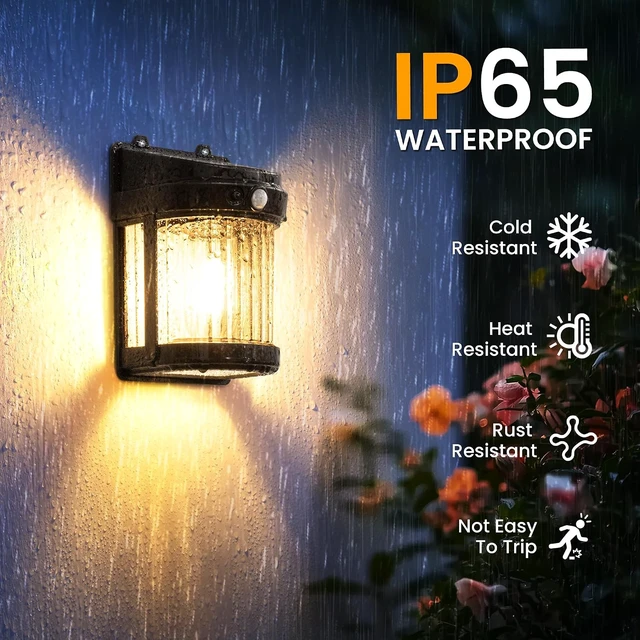 Alt view image 5 of 6 - PEVOROS Solar Fence Lights Outdoor Waterproof, Fence Deck Lights 8 Pack