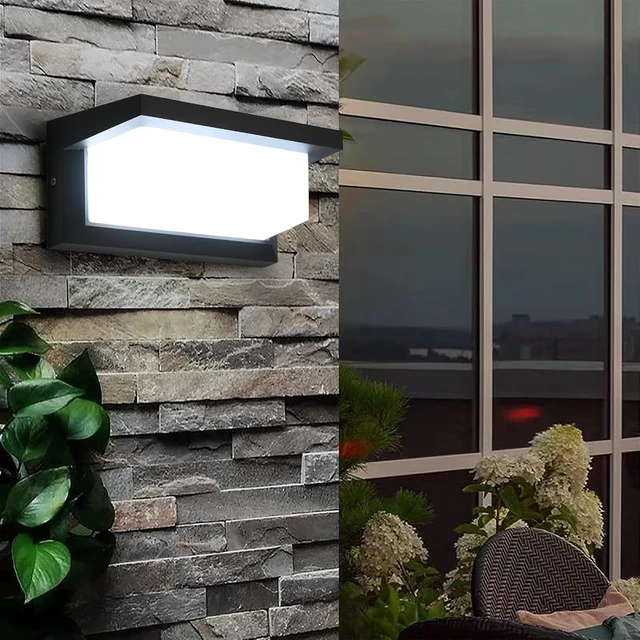 Alt view image 2 of 6 - Outdoor Wall Sconces Light 2000 Lumen 20W Wall Porch Lights front door