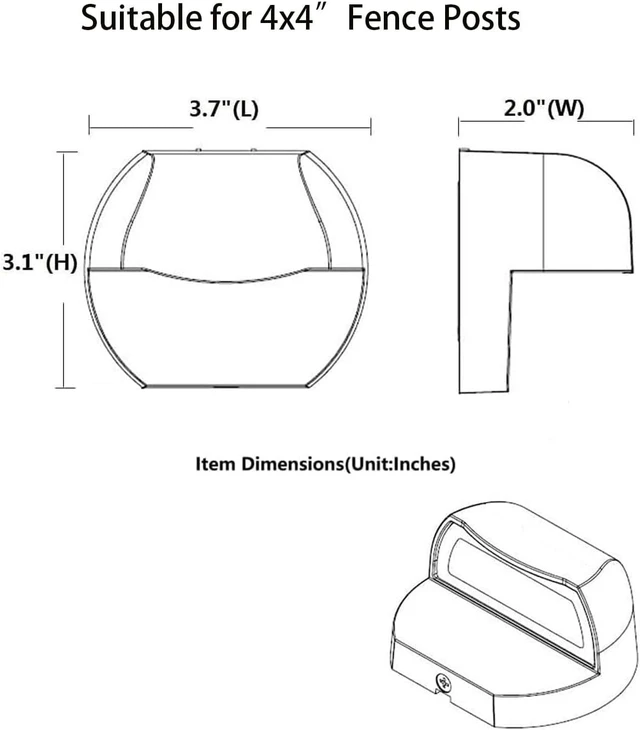 Alt view image 4 of 6 - Outdoor Deck Lights LED Landscape Lighting Low Voltage 12V AC/DC