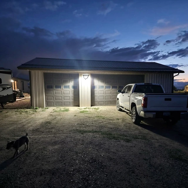 Alt view image 7 of 7 - Solar Street Lights Outdoor Waterproof, Flood Lights with Motion Sensor