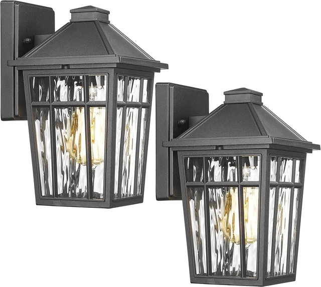 Main image of Darkaway 2pcs Outdoor Wall Lights,11inch Exterior Lighting Fixtures