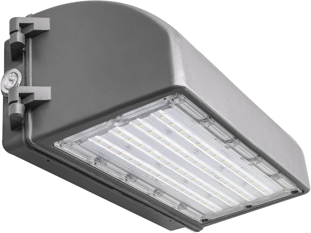 Main image of LED Full Cutoff Wall Pack, 70W(600W Eqv.) 8,400LM 5000K with Dusk to Dawn Photocell, 100-277Vac, LED Wall Pack for Outdoor Lighting (1 Pack) - ETL Listed