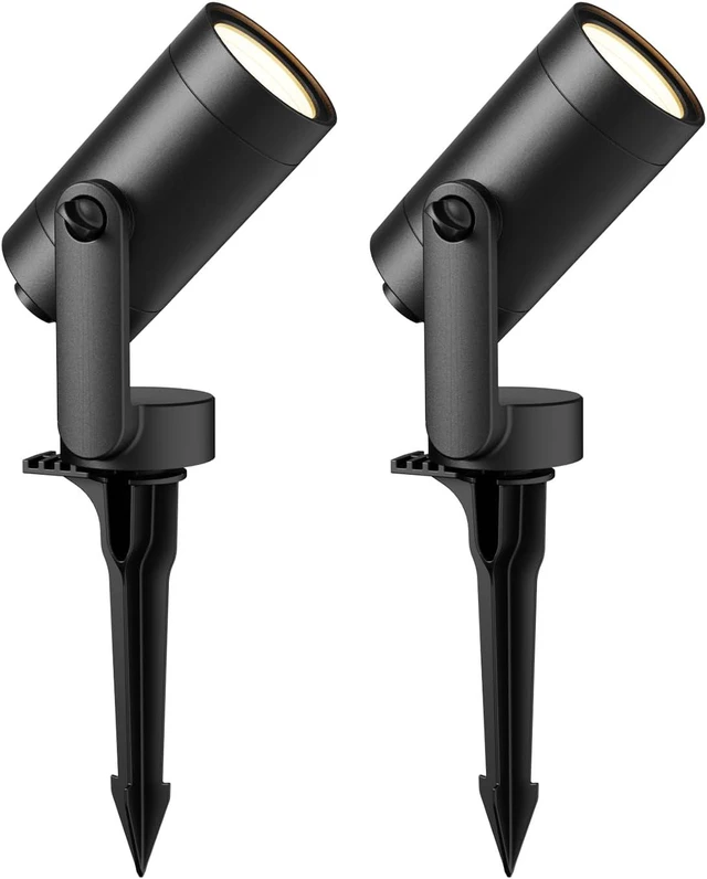 Main image of GOODSMANN Low Voltage LED Landscape Flood Lights, 6W, 12V AC, 2 Pack