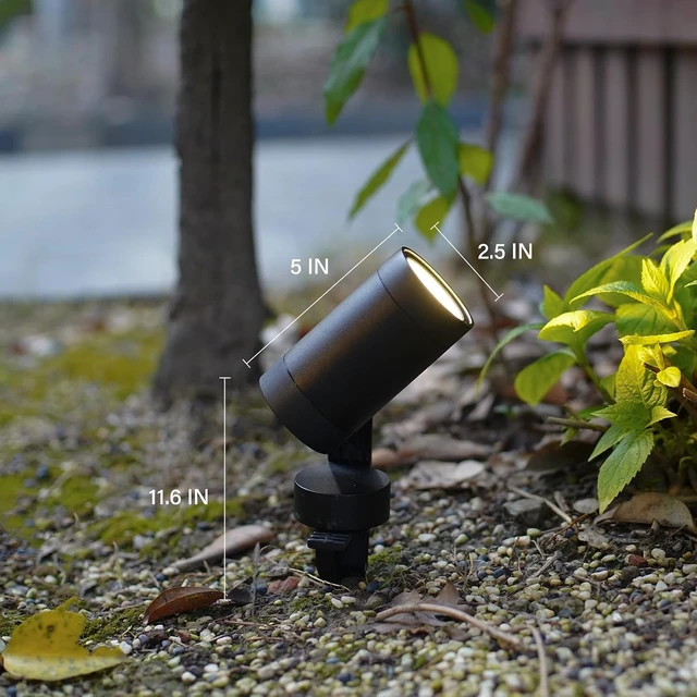 Alt view image 7 of 7 - GOODSMANN Low Voltage LED Landscape Flood Lights, 6W, 12V AC, 2 Pack