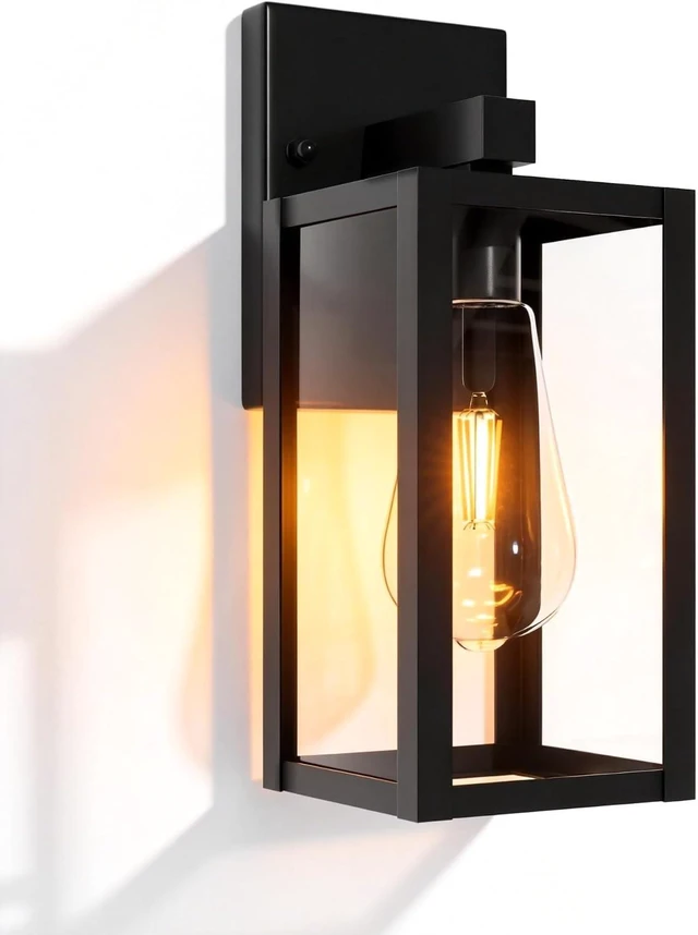 Main image of Outdoor Wall Light Fixtures Anti-Rust Porch Lights Outdoor Waterproof Exterior Lighting Fixtures Front Door Wall Lantern for House