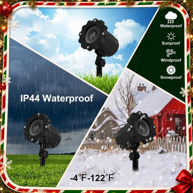 Alt view image 5 of 7 - Treela Nativity Scene Projector Light Outdoor Christmas Decoration