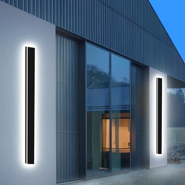 Main image of Picico 2 Pack 31in Modern Outdoor Wall Light,IP65 Waterproof LED Sconce