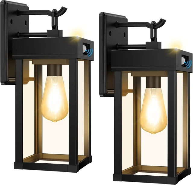 Main image of Solar Porch Lights Outdoor with Motion Sensor & 3 Lighting Modes,Waterproof