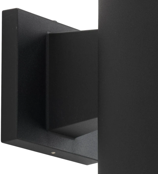 Alt view image 4 of 7 - Progress Lighting Cylinder Outdoor Wall Light, Black