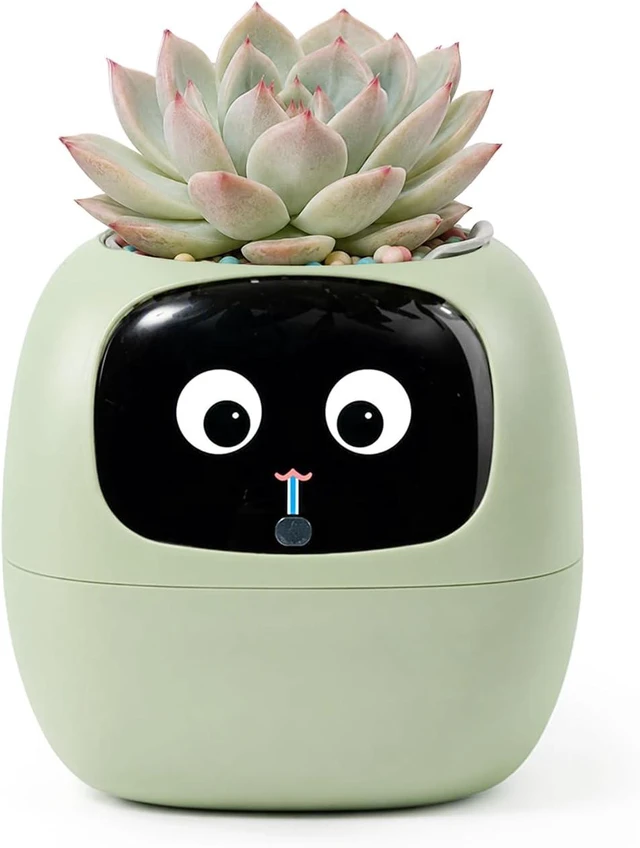 Main image of Smart Pet Planter APP AI Robot Garden Flower Pot Gift, Green
