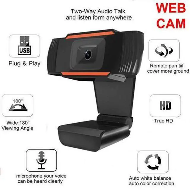 Alt view image 2 of 7 - 1080P HD Webcam With Microphone Auto Focusing Web Camera For PC Laptop Desktop