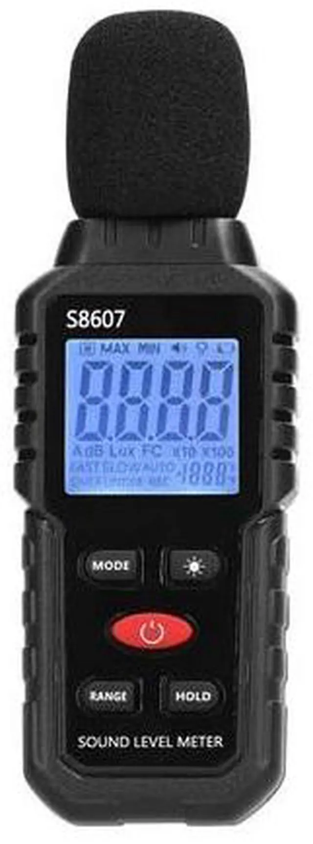 Main image of Decibel Meter S9607 Sound Level Meter with 2.25 Backlit LCD Screen