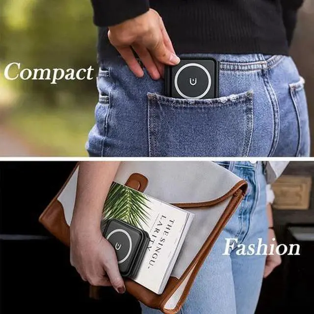 Alt view image 4 of 4 - New Wireless Charger 3 in 1,RTOPS Magnetic Travel Wireless Charging Station US