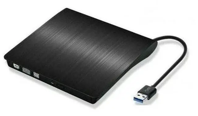 Alt view image 2 of 4 - For Laptop PC Slim External CD DVD RW Drive USB 3.0 Writer Burner Player Black