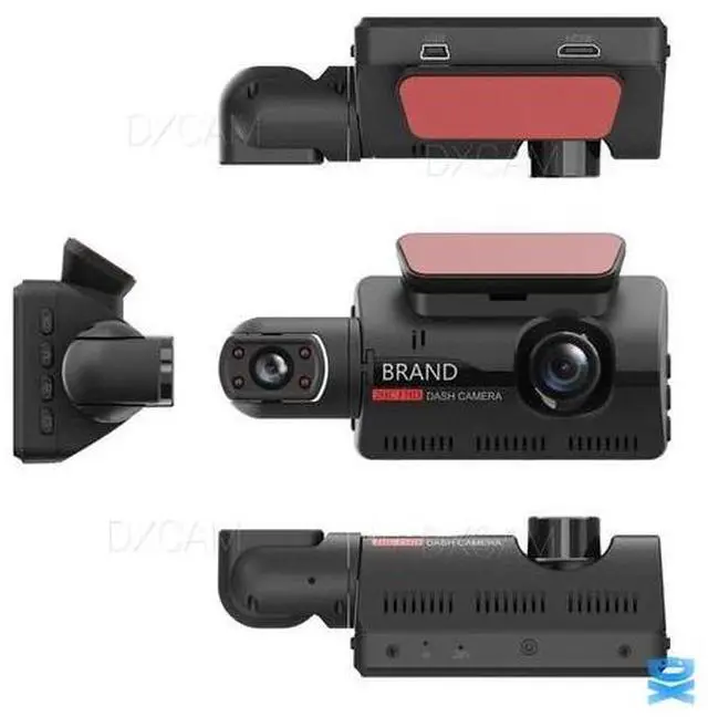 Alt view image 4 of 7 - Dash Cam Dual Lens HD 1080P Car DVR Video Recorder G-Sensor Front Inside Camera