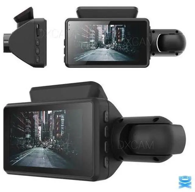 Alt view image 5 of 7 - Dash Cam Dual Lens HD 1080P Car DVR Video Recorder G-Sensor Front Inside Camera