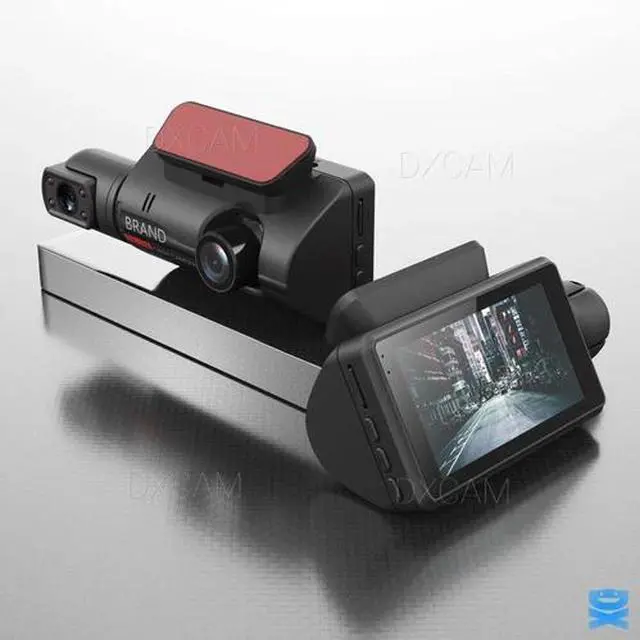 Alt view image 6 of 7 - Dash Cam Dual Lens HD 1080P Car DVR Video Recorder G-Sensor Front Inside Camera
