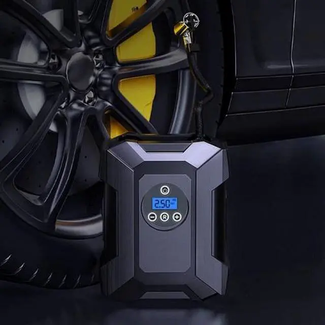 Alt view image 4 of 6 - Car Air Tire Pump Inflator Portable Compressor Digital Electric Auto 150PSI 12V