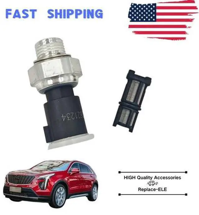 Main image of For 09-17 Chevrolet Silverado 5.3L 6.2L Oil Pressure Sensor With Filter 12673134