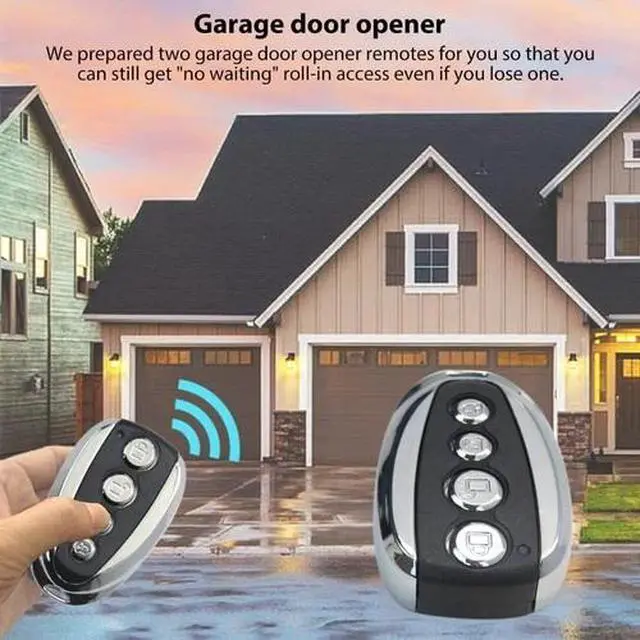Alt view image 2 of 7 - 2PCS 433MHz Remote Control Backup Key Sliding Gate Opener Automatic Operator New