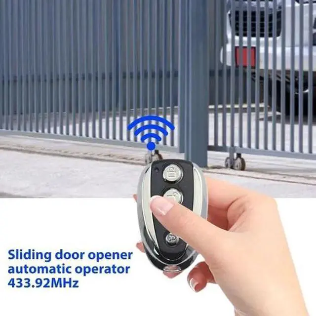 Alt view image 4 of 7 - 2PCS 433MHz Remote Control Backup Key Sliding Gate Opener Automatic Operator New