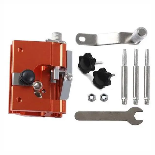 Alt view image 4 of 7 - Chainsaw Chain Sharpening Jig Portable Hand Crank Sharpener Tool Set