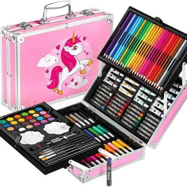 Main image of 145PCS Art Drawing Set Kit For Kids Children Teens Adults Supplies Paint Pencil