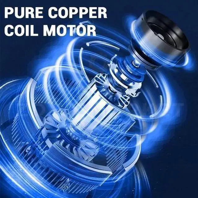 Alt view image 3 of 7 - 12V Car Air Tire Pump Inflator Portable Compressor Digital Electric Auto 150PSI