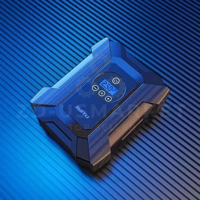 Alt view image 5 of 7 - 12V Car Air Tire Pump Inflator Portable Compressor Digital Electric Auto 150PSI