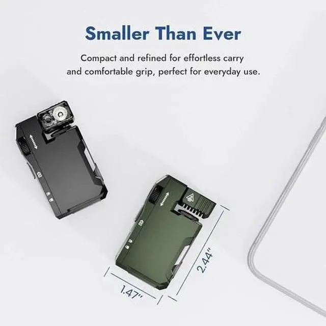 Alt view image 4 of 6 - 400LM Portable Pocket Mini EDC Flashlight Waterproof Emergency Lamp for Camping