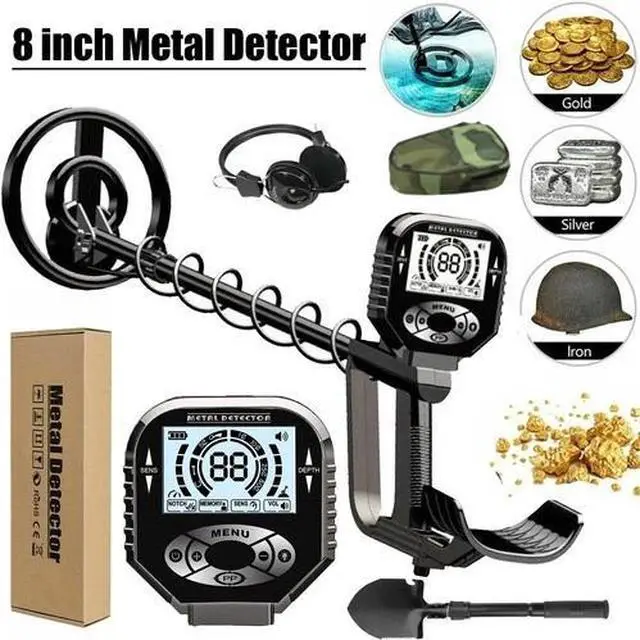 Main image of Detector De Metales Oro y Plata LCD Display Deep Ground Gold Finder Waterproof