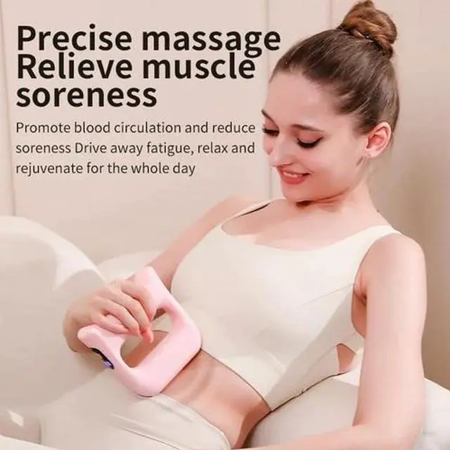 Alt view image 7 of 7 - Multifunctional Full Body Fascia Ring with 5-Speeds Fascia Blasters Ring Massage