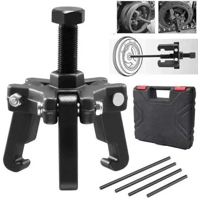 Alt view image 3 of 7 - Harmonic Balancer Removal Tool Kit Puller Dampers For Jeep Ford GM Chrysler SUV