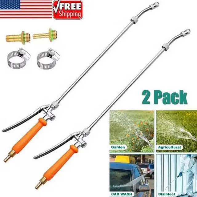 Main image of 2Pcs 29In Replacement Sprayer Wand Universal 1/4", 3/8" Brass Barb Sprayer Wand