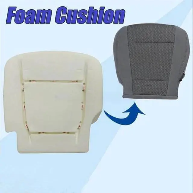 Alt view image 4 of 7 - For Ford F150 F250 F350 2015-2019 Bottom Seat Foam Cushion Pad Left Driver Side