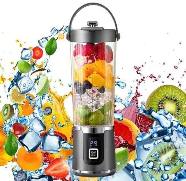 Main image of 500 ml Portable Blender Mini Mixer Protein Shakes Juicer Cup USB Rechargeable