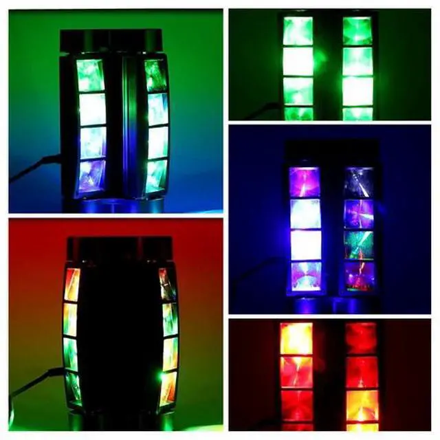 Alt view image 3 of 7 - 2PCS Spider Moving Head Light DMX512 RGBW 8LED DJ Disco Stage Party Club Lights