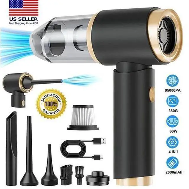 Main image of Mini 4 in 1 Upgrade Car Vacuum Cleaner Air Blower Wireless Handheld Rechargeable