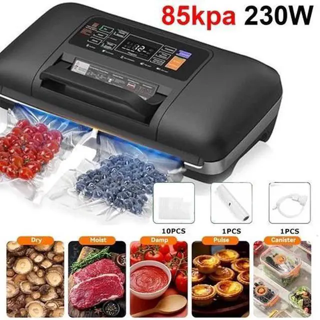 Main image of Commercial Vacuum Sealer Machine 85Kpa Double Pump Food Storage Liquid/Moist Dry