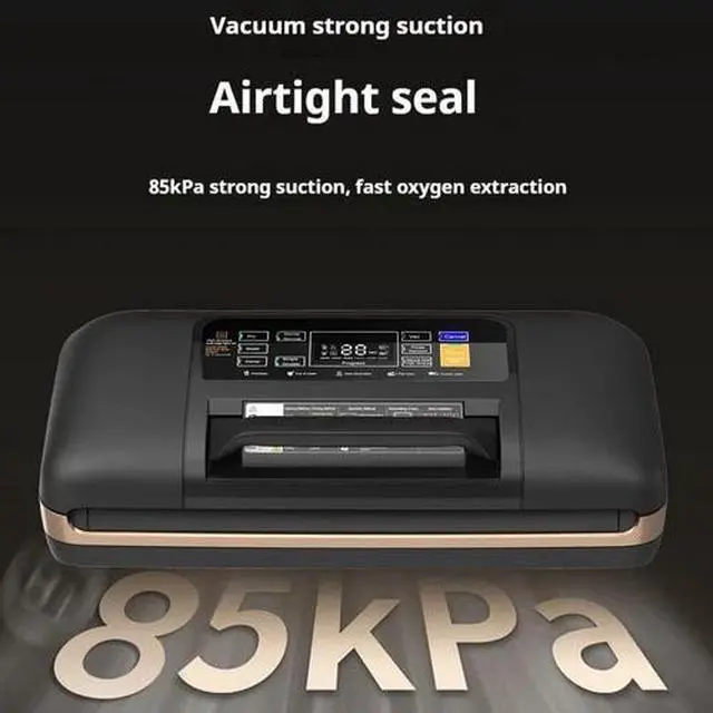 Alt view image 6 of 7 - Commercial Vacuum Sealer Machine 85Kpa Double Pump Food Storage Liquid/Moist Dry