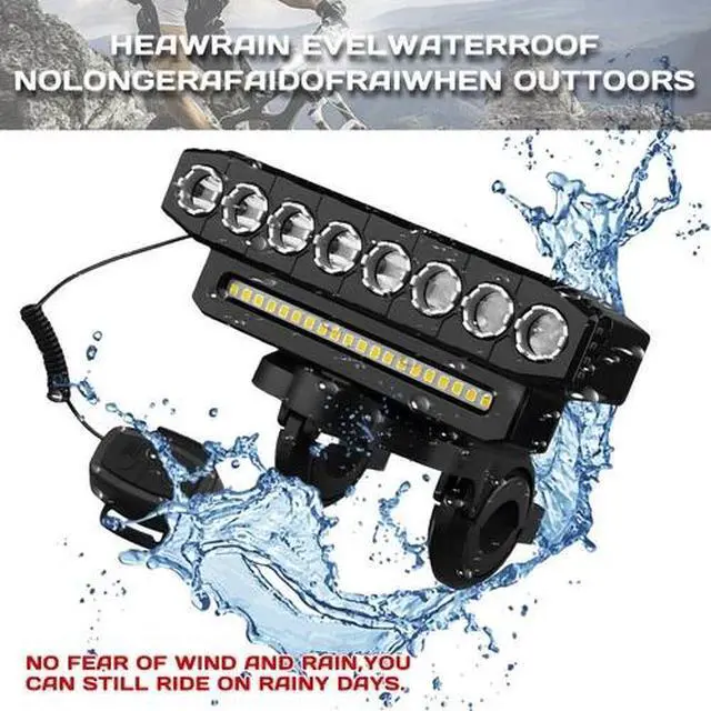 Alt view image 5 of 7 - Super Bright Bicycle Front Headlight LED Bike Light USB Rechargeable Waterproof